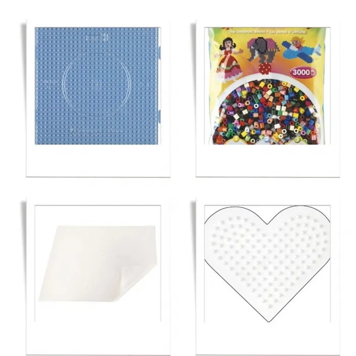 Ütülenen Boncuk 4 Lü Özel Set (Orjinal Boncuk) HAMA4X4