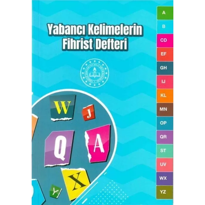Yabancı Kelimelerin Fihrist Defter