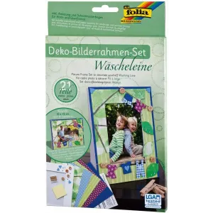 Folia Dekoratif Çerçeve Yapım Seti- Çamaşırcı 23335