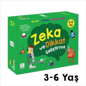 3-6 Yaş Zeka ve Dikkat Geliştirme Seti