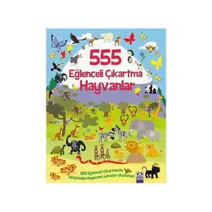 555 EĞLENCELİ ÇIKARTMA - HAYVANLAR