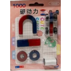 Mıknatıs Deney Seti - Magnetic (Power Kit) -10 Parça