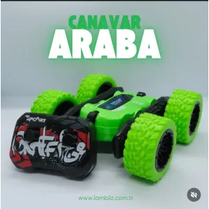 Akrobat Şarjlı Araba 2.4Ghz- STUNT RACING