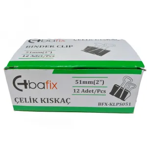 Bafix Kıskaç (Klips) Çelik 51 MM Bfx-Klps051 (Adet)