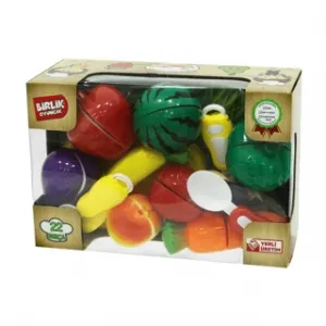 Birlik Toys Kutulu Meyve ve Sebze Kesme Seti 22 Parça