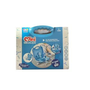 Çantalı Mini Doktor Seti -Mavi HB-16166