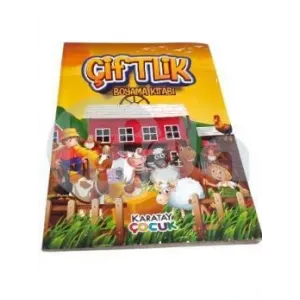 Çiftlik Boyama Kitabı 128 Syf. Karatay Çocuk