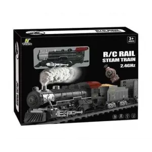 Classic Steam Kumandalı 2,4 Ghz Pilli Tren Seti 30 Parça (Buharlı Tren)