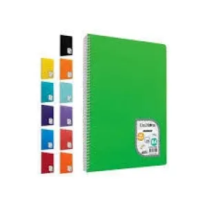 Colormaxi Defter Spiralli (Telli) Pp Kapak 2 Ortalı 60 Yaprak Çizgili A4 Büyük