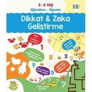 DİKKAT VE ZEKA GELİŞTİRME 3-4 YAŞ - DAHİ OLACAK ÇOCUK