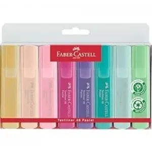 Faber-Castell Textliner 8li Pastel Fosforlu Kalem
