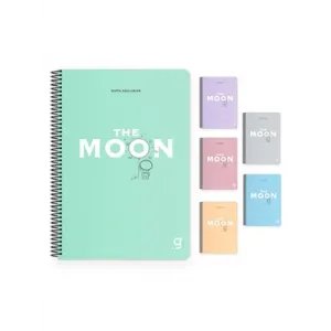 Gıpta Moon A4 Pp Kapak Spiralli Defter Çizgili 80 Yp