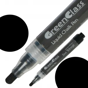 Green Class Sıvı Tebeşir Kalemi - Siyah