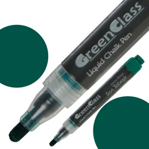 Green Class Sıvı Tebeşir Kalemi - Yeşil
