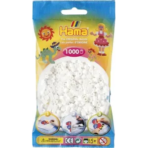 Hama Boncuk Midi 1.000’lik poşet - Beyaz 207-01