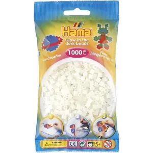 Hama Boncuk Midi 1.000’lik poşet - Karanlıkta Parlayan Yeşil 207-55