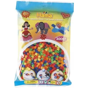 Hama Boncuk Midi 3.000’lik poşet - Neon Renkler (HA201-51)