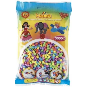 Hama Boncuk Midi 3.000’lik poşet - Pastel Renkler ( HA201-50 )