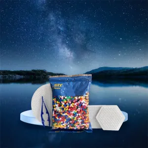 Hama Midi Boncuk Kreatif Set - 1 (Karışık Boncuk, Tablalar ve Cımbız)