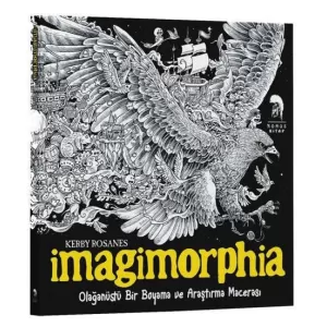 Imagimorphia - Yetişkinler İçin Boyama Kitabı