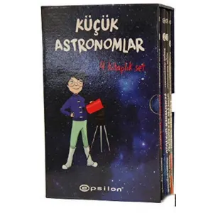Küçük Astronomlar Serisi 4 Kitaplık - Nurdan Bağrıaçık -Set Epsilon Yayınevi