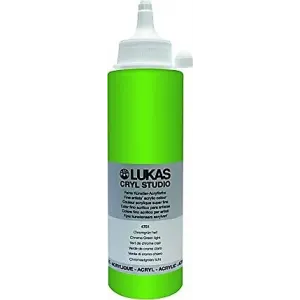 Lukas Cryl Terzia Akrilik Boya 500 ml. 4951 Krom Yeşil Açık