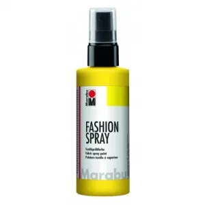 Marabu Fashion Sprey Kumaş Boyası 100 ml. Güneş Sarısı