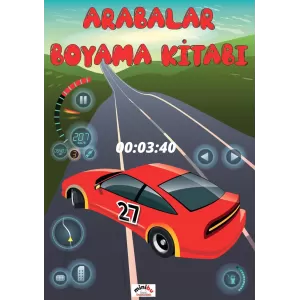 MİNİBU ARABALAR BOYAMA KİTABI