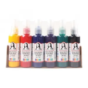 Monalisa Sprey Kumaş Akrilik Boya 6x70 ml SD1007