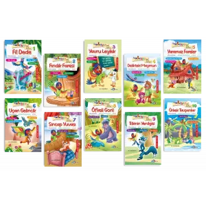 PAPAĞAN PİNKONUN SEVGİ GÜNLÜĞÜ HİKAYE SERİSİ (10 KİTAP)