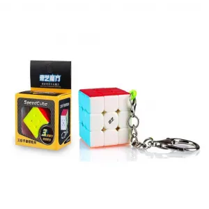 Qy Toys 3X3 Flat Speed Küp Anahtarlık Blisterli 2192