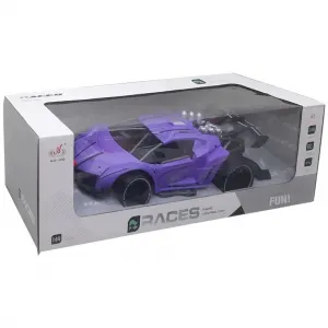 Races Uzaktan Kumandalı Araba Mor 1:14 (Şarjlı)