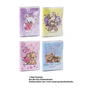 Sevimli Not Defteri Flamingo - Ayıcık