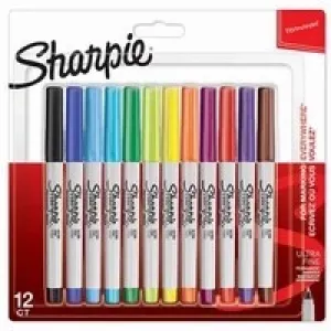 Sharpie Fine Permanent 12`li Karışık Markör 2065408