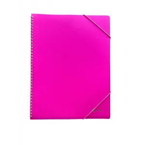 Spiralli Sunum Dosyası 40 Yaprak Spiralli Sunum Dosyası, Pembe