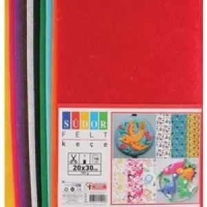 Südor Keçe 20x30 CM 10 Renk 180 GR