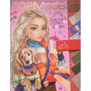 Top Model Mıknatıslı Kapak Kumaş Desenli Kağıtlarla Tasarım Defteri 412725