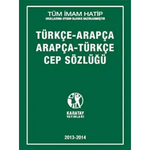 Türkçe Arapça Arapça Türkçe Cep Sözlüğü Karatay Yayınları