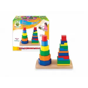 Woodoy 2li Çeşit Kenar Kuleler