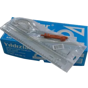 Yıldızlar Çizim Takımı Pergelli 30 CM 19