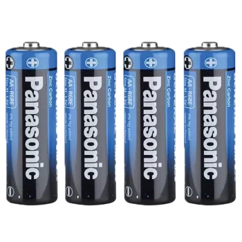 Panasonic Çinko Karbon Kalem Pil (AA) R6BE/4S