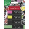 Faber-Castell 254690 Fosforlu Kalem Graffiti 4Lü