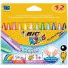 Bic Pastel Boya Plastidecor Karton Kutu Üçgen 12 Lİ 829773