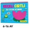 YÜKSELEN ZEKA 6-16 Ay İlk Cırt Cırtlı Keçeli Etkinlik Kitabım - İlk Oyun Kitabım