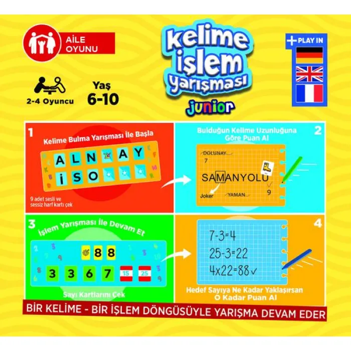 NEO Kelime İşlem Yarışması JUNIOR