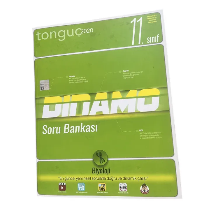 Tonguç Akademi - 11. Sınıf Dinamo Biyoloji Soru Bankası