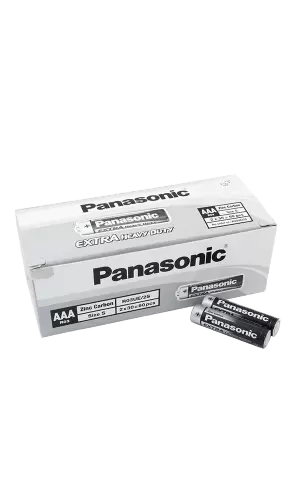Panasonic Çinko Karbon İnce Kalem Pil (AAA) R03UE/2S
