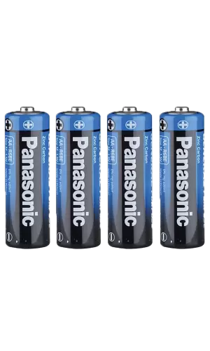 Panasonic Çinko Karbon Kalem Pil (AA) R6BE/4S