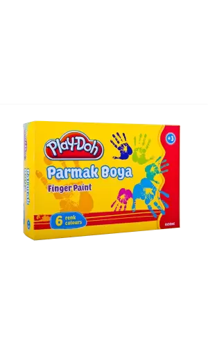 Play-Doh Parmak Boyası 30 ML 6 Renk PLAY-PR001