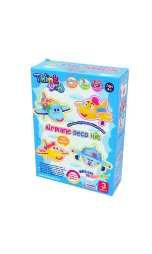 Thınk Doh Silikon Hamur Uçak Yapım Seti 8929521